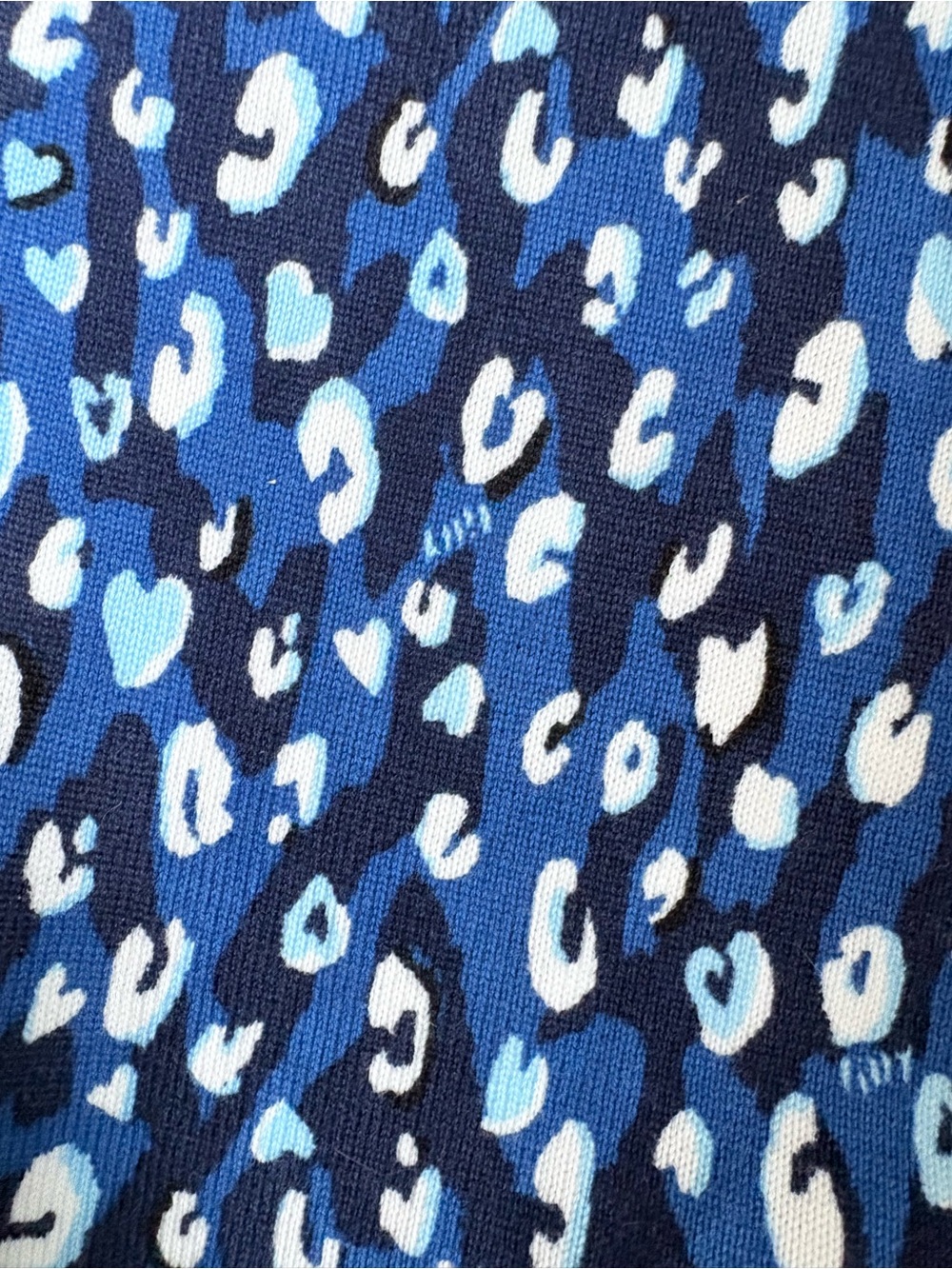 Lilly Pulitzer Blue Multi Leopard-Print Sleeveless Top - Picture 4 of 6